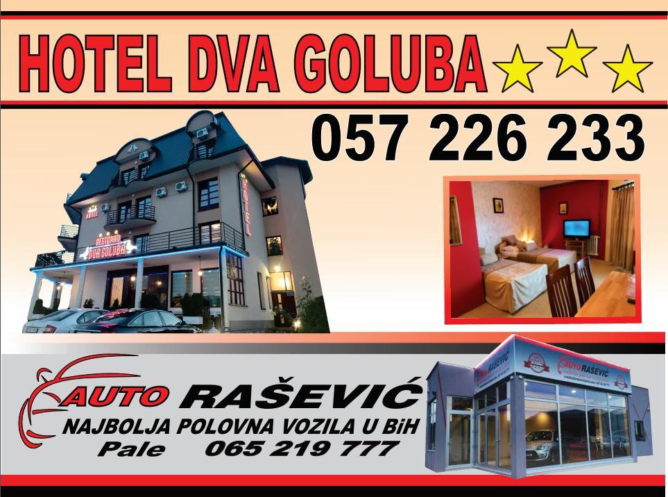 פאלה Hotel Dva Goluba מראה חיצוני תמונה